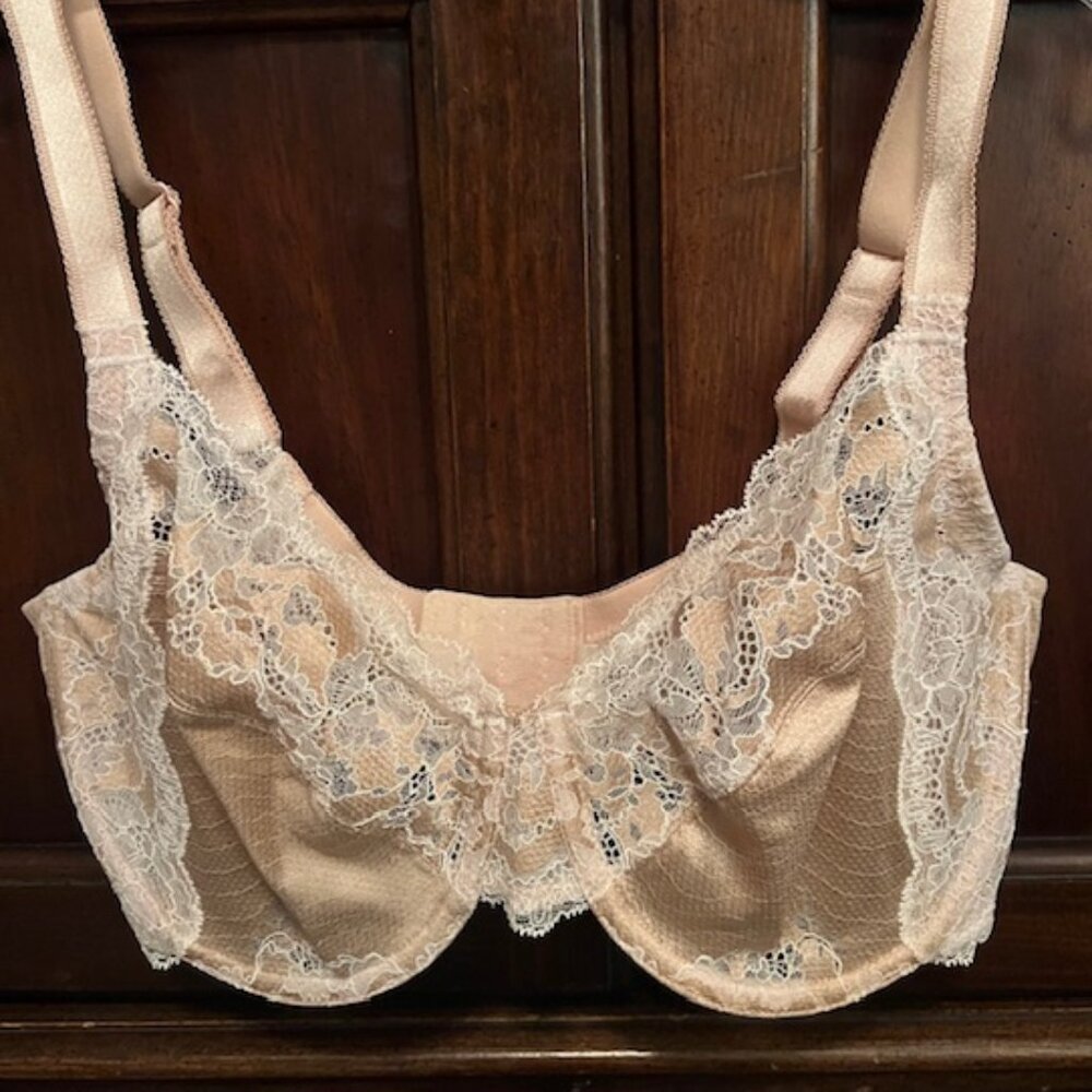 Wacoal 855256 Lace Full Figure Unlined Underwire Bra 36DD